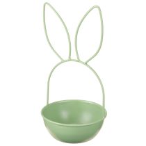 položky Kvetináč v tvare králika, dekoratívna veľkonočná dekorácia do obývačky, 34 cm
