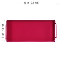 položky Tác s elegantným dizajnom premení každý stôl na štýlový pútač pozornosti 25 cm