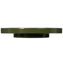 Článok Dekoratívny podnos v zelenej farbe so zlatým okrajom, moderný, 30 cm