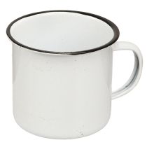 položky Kovový pohár Pohár na rastliny Kovový Biely Čierny Ø9cm 4ks