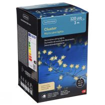 Článok Micro Cluster LED rozprávkové hviezdy 120 LED 300cm