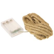 položky Mikro LED svetelná reťaz s káblom, vnútorná, teplá biela, 390 cm