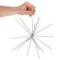 Článok Dekoratívne LED svetlo Polar Star, teplá biela, s časovačom, vonkajšie, 29 cm