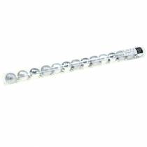 položky Mini vianočné gule strieborné Ø3cm 14 ks