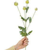 položky Kytica umelých makov, realistické kvety pre bytové doplnky, 61 cm, 3 kusy
