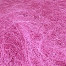 položky Prírodné vlákno sisalová tráva pre remeslá Sisalová tráva ružová 300g