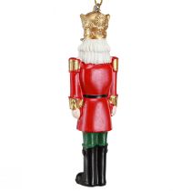 položky Prívesok Luskáčik, vianočné ozdoby, sada 4 kusov, červeno-zeleno-zlaté, 10 cm