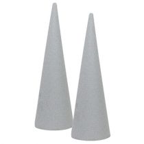 položky Kvetinový penový kužeľ suchá kvetinová hmota V50cm 2 ks