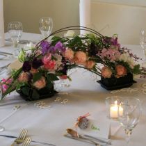 položky OASIS® Black Table Deco Mini Floral Foam Black 4 ks