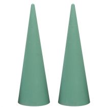 položky Kvetinová pena v tvare kužeľa V50cm Ø15cm 2 kusy