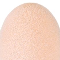 položky Veľkonočné vajíčka Malé vločkované broskyňa Hnedá Biela V4cm 15 ks