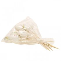 položky Veľkonočné vajíčka plastová veľkonočná dekorácia rastlinné zátky V6cm 12 kusov