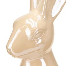 položky Veľkonočný zajačik keramický v béžovej farbe Keramický zajačik veľký V49,5 cm