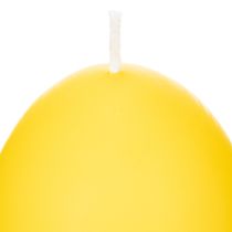 položky Veľkonočná sviečka v tvare vajíčka na veľkonočnú dekoráciu do obývačky, atraktívna a ideálna na Veľkú noc, 9 cm, 20 v, 6 kusov