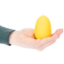 položky Veľkonočná sviečka v tvare vajíčka na veľkonočnú dekoráciu do obývačky, atraktívna a ideálna na Veľkú noc, 9 cm, 20 v, 6 kusov