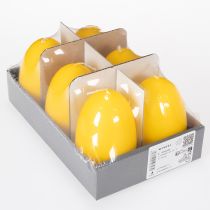 položky Veľkonočná sviečka v tvare vajíčka na veľkonočnú dekoráciu do obývačky, atraktívna a ideálna na Veľkú noc, 9 cm, 20 v, 6 kusov