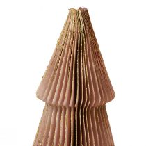 položky Papierový vianočný stromček malý bordový V30cm