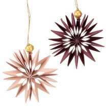 položky Dekoratívne papierové hviezdy na zavesenie, ideálne na slávnostné dekorácie