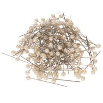 Článok Špendlíky s perlovou hlavičkou Ø4mm 40mm šampanské