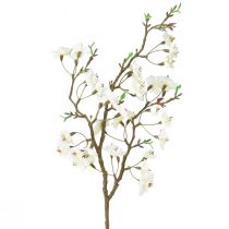 položky Umelý konárik broskyňového kvetu krémovej farby 69cm