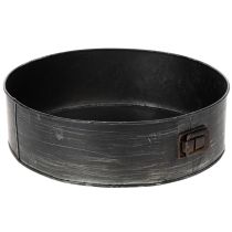Článok Kvetináč, dekoratívna forma na pečenie, odnímateľná forma na sadenie, kovová dekorácia Ø24cm V7,5cm