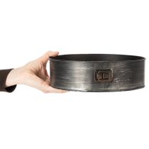 položky Kvetináč, dekoratívna forma na pečenie, odnímateľná forma na sadenie, kovová dekorácia Ø24cm V7,5cm