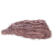 položky Dekoratívne srdce z vetvičiek s fóliou na výsadbu, 20 cm, 2 kusy