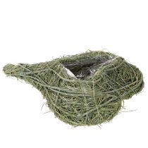 položky Prírodné rastlinné srdce do kvetinárstva s fóliou, 25 cm