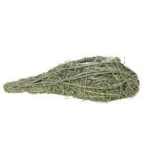 položky Prírodné rastlinné srdce do kvetinárstva s fóliou, 25 cm