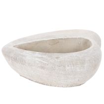 položky Kvetináč v tvare srdca, liaty kameň, dekoratívny kvetináč, 17 cm