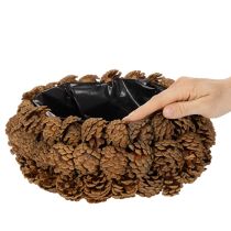 Článok Okrúhla miska na výsadbu v tvare šišky, 30 cm