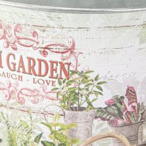 položky Kvetináč kvetináč okrúhly kovový Fresh Garden H21cm