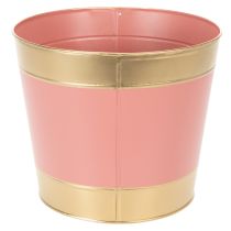 položky Kovový kvetináč/kvetináč/kvetináč, Ø26cm V22cm, 4 kusy