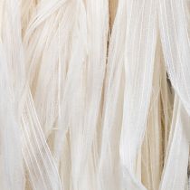 položky Dekoračná stuha z prírodných rastlinných vlákien, kostrová stuha, 180g