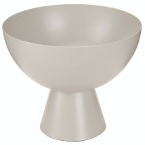 položky Kovová dekoratívna trofej pre kvetináče so sivým podstavcom Ø16cm V13cm