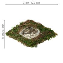 položky Miska na výsadbu lodných popínavých rastlín a machu 31 × 17 × 6 cm