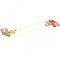 položky Kvetinová tyčinka Muškárková dekorácia ježko jesenná dekorácia 8cm 12 ks