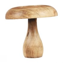 položky Drevená hubová dekorácia huba drevená dekorácia prírodná jesenná dekorácia Ø15cm V14,5cm