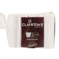 položky Skladané manžety do kvetináčov biele 14,5cm 100 kusov