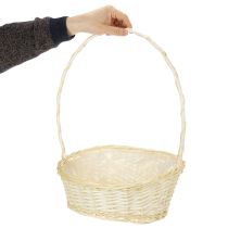 položky Darčekový košík cca 38 cm x 27 cm, svetlý