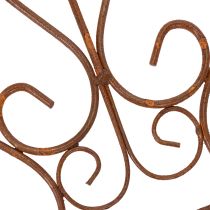 položky Mriežka s romantickým dizajnom pre ruže a popínavé rastliny do kvetinových záhonov, 64 cm