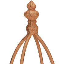 položky Trellis Metal Rust Look Obelisk 69/86 cm Súprava 2 kusov