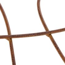 položky Mriežka, lezecká pomôcka, zakrivený kov, umelecká záhradná dekorácia, 72 cm