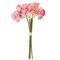 položky Kytica umelých iskerníkov, štýlová dekorácia na stôl, 32 cm, 5 kusov