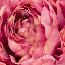 položky Umelý ranunculus ako kytica pre elegantnú a nenáročnú dekoráciu, 51 cm, 3 kusy