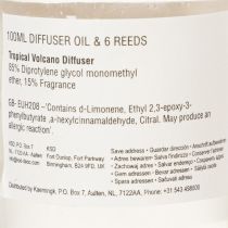 položky Difuzér do miestnosti s vôňou exotického kokosu a manga pre dlhotrvajúcu sviežosť doma, 19 cm, 2 kusy