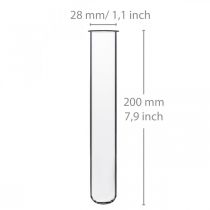 položky Skúmavka 200 mm × 27 mm