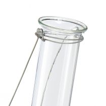 položky Skúmavka dekoratívne sklo na závesnú minivázu Ø2,4cm V22,5cm