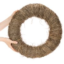 položky Veniec z viniča, neošetrený, okrúhly, prírodný veniec na tvorenie, 45 cm