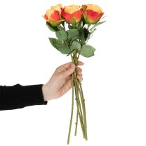 položky Aranžmán z umelých ruží, nadčasový skvost v každom interiéri pre vkusnú dekoráciu, 44 cm, 6 kusov